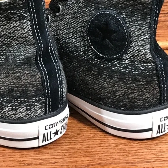 Converse CT Chuck Taylor Hi‎ Black White Shoes - Picture 5 of 8